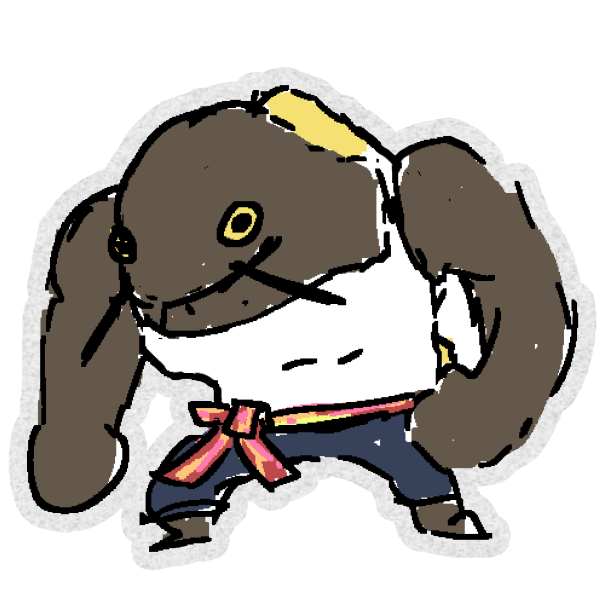 Porpla, our catfish friend from the Chillax universe
